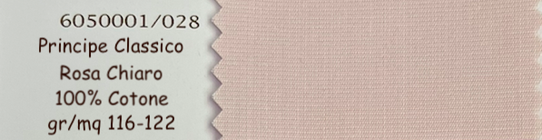 PRINCIPE CLASSICO CAMICIA ARTIGIANALE SU MISURA TESSITURA MONTI - gr/mq 116-122 - 100% Cotone