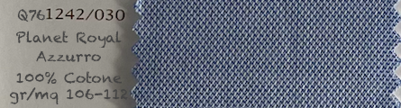 PLANET ROYAL CAMICIA ARTIGIANALE SU MISURA TESSITURA MONTI - gr/mq 106-112 - 100% Cotone
