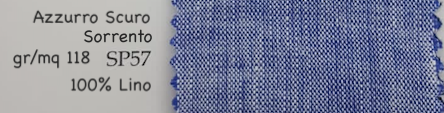 SORRENTO CAMICIA ARTIGIANALE SU MISURA gr/mq 118 - 100% LINO