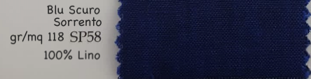 SORRENTO CAMICIA ARTIGIANALE SU MISURA gr/mq 118 - 100% LINO