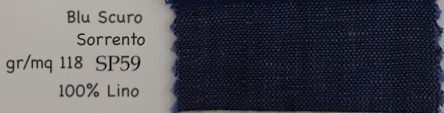 SORRENTO CAMICIA ARTIGIANALE SU MISURA gr/mq 118 - 100% LINO