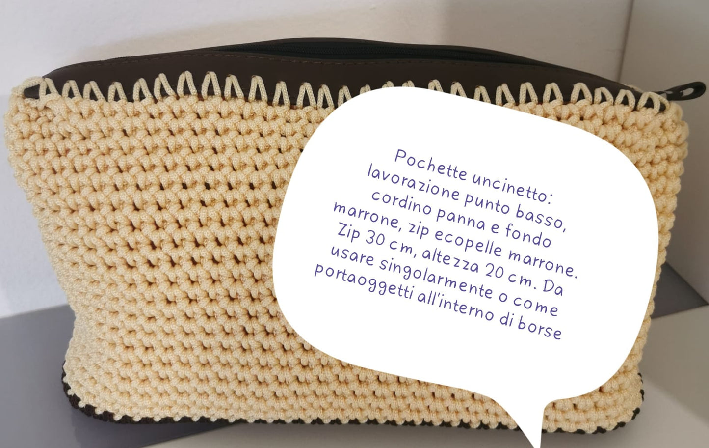 POCHETTE ALL'UNCINETTO