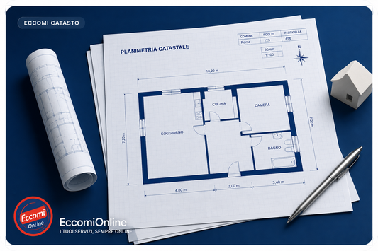 PLANIMETRIA CATASTALE ONLINE
