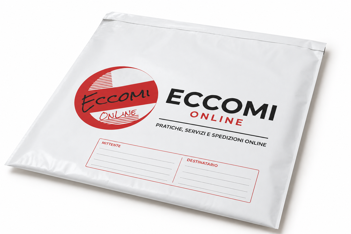 Busta formato A4 – 35×45 cm | Eccomi Spedizioni