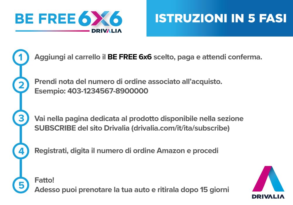 Iscrizione noleggio in abbonamento a medio termine BE FREE 6X6 (Stelvio)