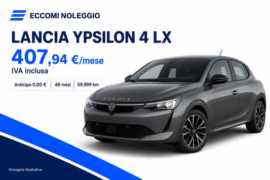 LANCIA Ypsilon 4 LX – immagine illustrativa