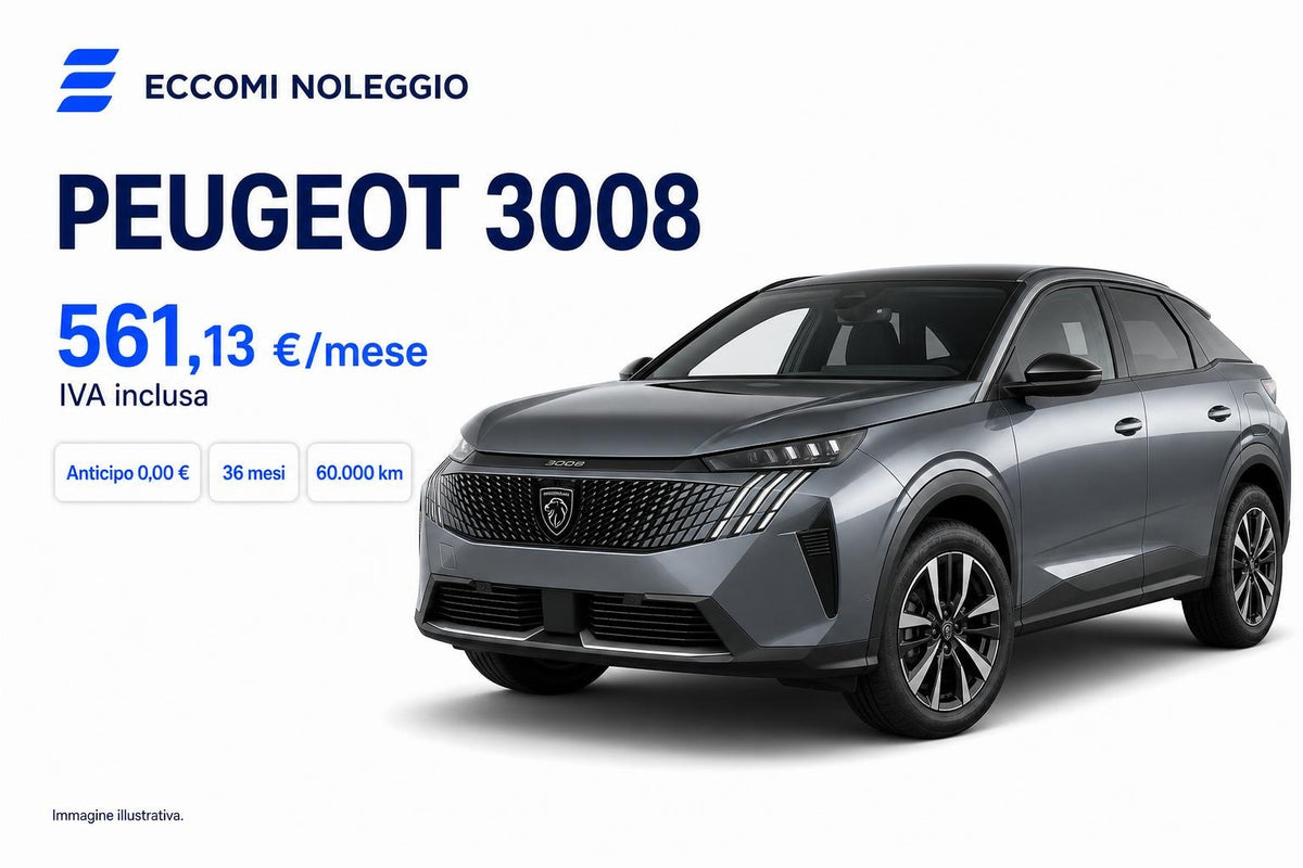 PEUGEOT 3008 – immagine illustrativa