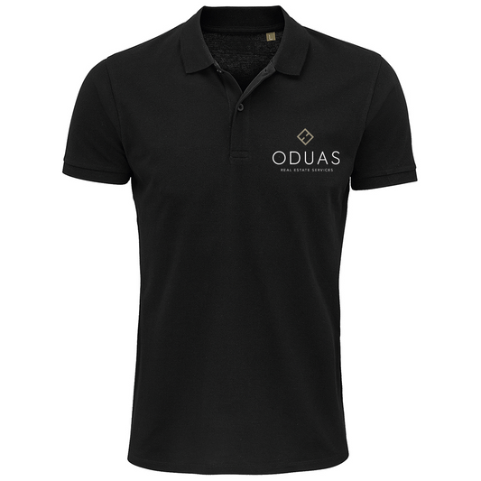 Polo Oduas in Cotone Black