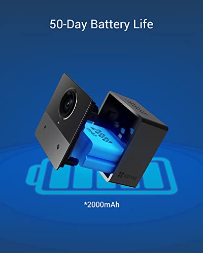 Telecamera wifi interna a batteria, 100% senza fili, BC2