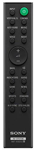 Soundbar TV a 2.1 canali, Dolby Atmos, con doppio Subwoofer integrato (Nero)
