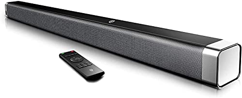 Soundbar TV 2.0 canali, soundbar wireless Bluetooth 5.0, audio surround home cinema, tocco e telecomando