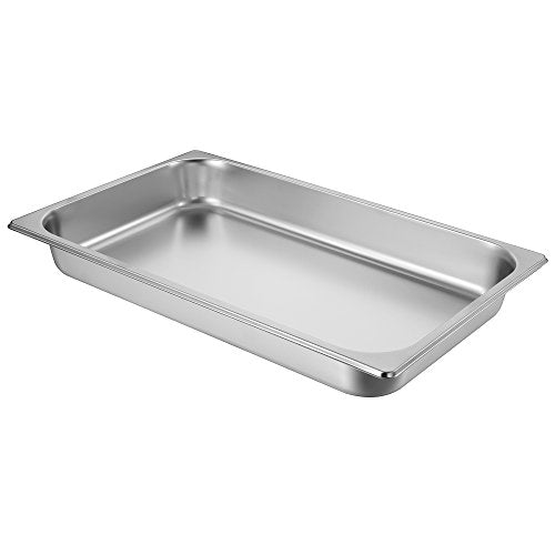 Set Professionale Grenoble, 4 contenitori Termici in Acciaio Inox, 30 Pezzi, Contenitore Termico, rechaud, Chafing Dishes per Buffet, Catering e Party