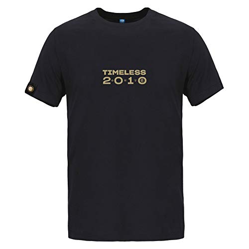 Inter T-Shirt Triplete-Timeless 2010 Stampa Verticale, Unisex – Adulto, Nero, L - Eccomi OnLine