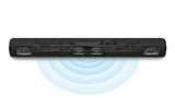 Soundbar TV a 2.1 canali, Dolby Atmos, con doppio Subwoofer integrato (Nero)