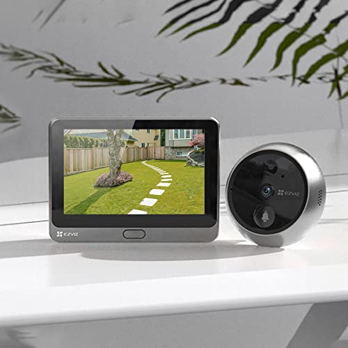 DP2C Spioncino Digitale 1080p Senza Fili con Monitor 4,3"