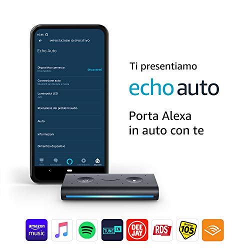 Echo Auto - Porta Alexa in auto con te - Eccomi OnLine