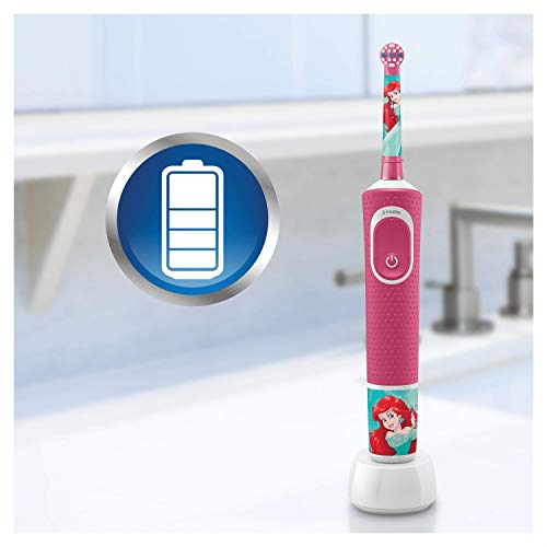 Oral-B Kids Spazzolino Elettrico Ricaricabile, 1 Manico con Personaggi Disney Principesse, per Età da 3 Anni - Eccomi OnLine