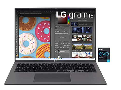 LG Gram 16Z90Q PC, Tastiera Italiana, Grigio