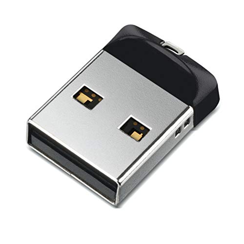 SanDisk SDCZ33-016G-G35 Cruzer Fit da 16 GB, Chiavetta USB 2.0, Versione 2019, Nero - Eccomi OnLine