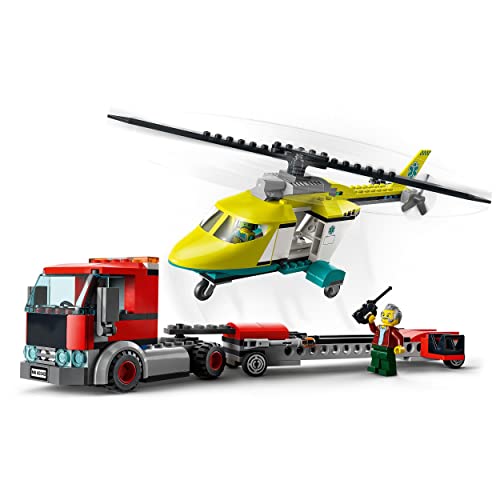 LEGO City Trasportatore di Elicotteri di Salvataggio - 60343