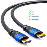 Cavo 10m HDMI Compatibile con HDMI 2.0a/b/1.4a - 4K UHD 2160p (4096x2160 Pixel) Full HD HDTV 1080p HDCP Dolby Ethernet LCD LED OLED - Nero