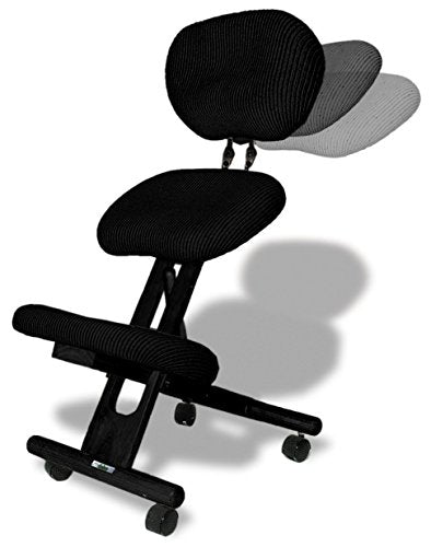 Sedia ergonomica con Schienale, Nera