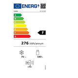 Candy CF 5172W – Frigorifero combi no frost, 234 L, larghezza 55 cm, illuminazione LED, portabottiglie, 40 dBA, bianco
