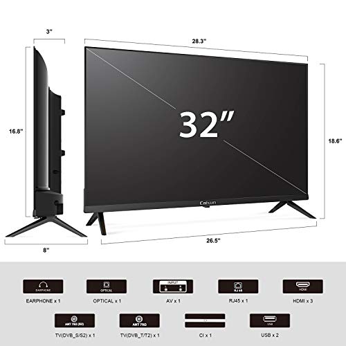 Smart TV LED HD 32" CAIXUN