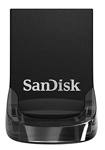 SanDisk Ultra Fit Unità Flash, USB 3.1 da 32 GB con Velocità fino a 130 MB/sec,Tradizionale,Nero,32 GB - Eccomi OnLine