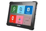 Brondi Amico Tablet 10.1 pollici, Wi-Fi e Rete 3G, Dual SIM standard, Nero