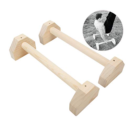 Parallette In Legno, Parallele Calisthenics Push Up Bar Calisthenics Parallele Legno Supporto Parallettes Per Fitness Per Calistenia, Maniglie Singole, Doppie, Per Esercizi Di Yoga, Flessioni, Vert