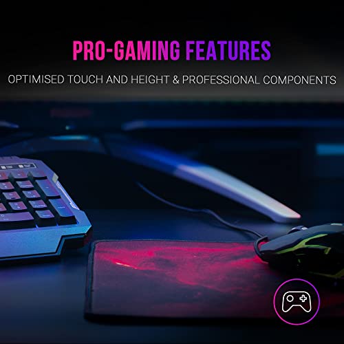 Mars Gaming MCP118, pack tastiera, mouse con illuminazione RGB, include tappetino