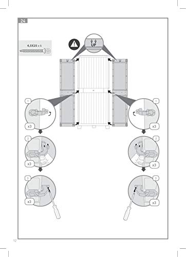 Armadio Alto Titan con Ripiani Regolabili, Grigio, 80 x 44 x 182 cm Keter