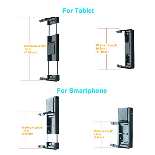Wanpool - Supporto per poggiatesta auto per tablet e telefoni con schermo da 5-10,5" – Apple iPhone, iPad Air Mini, Samsung Galaxy, Nintendo Switch - Eccomi OnLine