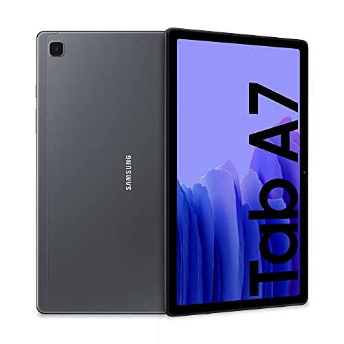 Samsung Galaxy Tab A7 Tablet, Display 10.4" TFT, 32GB Espandibili fino a 1TB, RAM 3GB, Batteria 7.040 mAh, WiFi, Android 10, Fotocamera posteriore 8 MP, Dark Gray [Versione Italiana]