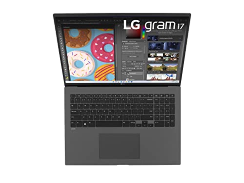 LG Gram 17Z90Q PC, Tastiera Italiana, Grigio