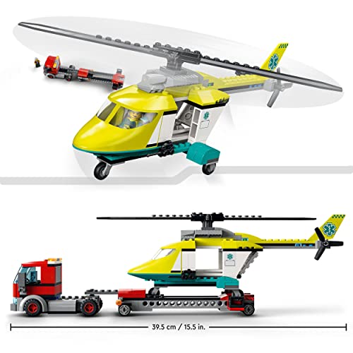LEGO City Trasportatore di Elicotteri di Salvataggio - 60343