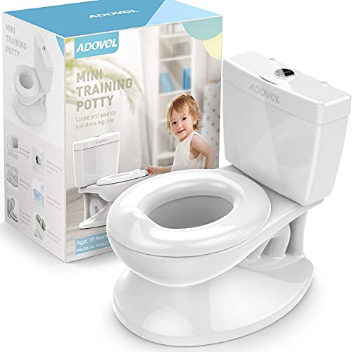 Vasino per Bambini, Simulazione Antischizzo Toilette, Funzione Antiscivolo +18 Mesi