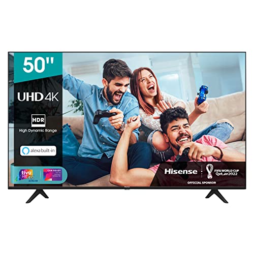 Smart TV LED Ultra HD 4K 50", HDR 10+, Dolby DTS, con Alexa integrata