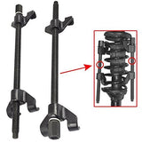 Yahee365 Compressore regolabile per smontaggio molle ammortizzatori auto 37cm 370mm 2 pezzi/Coppia di compressori per riparazione molle auto - Eccomi OnLine