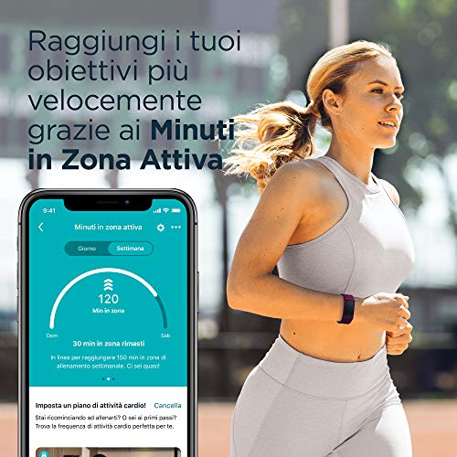 Fitbit Charge 4: fitness tracker con GPS integrato, rilevazione del nuoto e fino a 7 giorni di durata della batteria, Nero - Eccomi OnLine