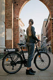 E-Bike J5, Motore Bafang a 3 velocità da 250 W e Batteria Removibile Samsung da 36 V, 8 Ah, Ruote da 26" e Cambio Shimano a 6 Marce
