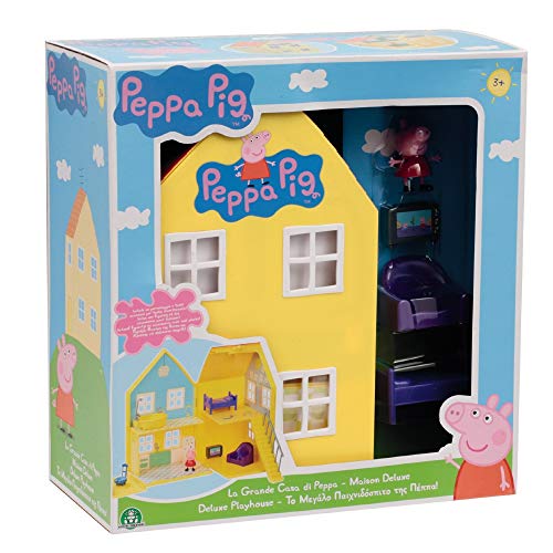 Peppa Pig La Grande Casa Deluxe con Accessori - Eccomi OnLine