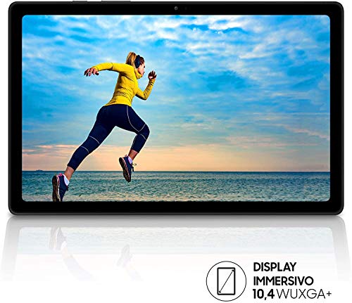 Samsung Galaxy Tab A7 Tablet, Display 10.4" TFT, 64GB Espandibili Fino a 1TB, RAM 3GB, Batteria 7.040 mAh, Wi-Fi, Android 10, Fotocamera Posteriore 8 MP, Dark Gray [Versione Italiana]