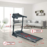 Tapis ROULANT Elettrico Pieghevole Orion Core Y5, MP3, Computer A LED, Bluetooth, Altoparlanti INTEGRATI, Velocita Massima 10KM/H 1.25HP (2.5HP Picco)