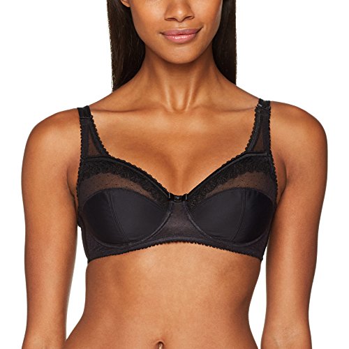 Playtex Coeur Croisé Féminin, Reggiseno Donna, Nero, 90C-110D - Eccomi OnLine