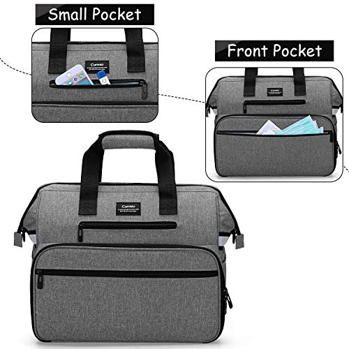 Elook 2 Targhette Mediche Rosse Per Borse – Etichette Double Face Con Portachiavi 13x3 Cm – Medical Bag - 3
