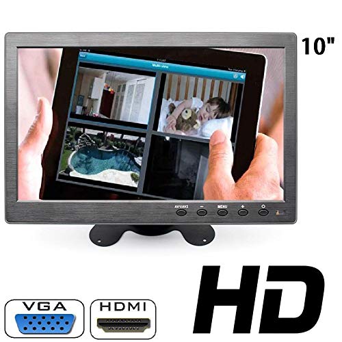 MONITOR 10.1 POLLICI LCD HDMI VGA HD BNC PER AUTO PER VIDEOSORVEGLIANZA