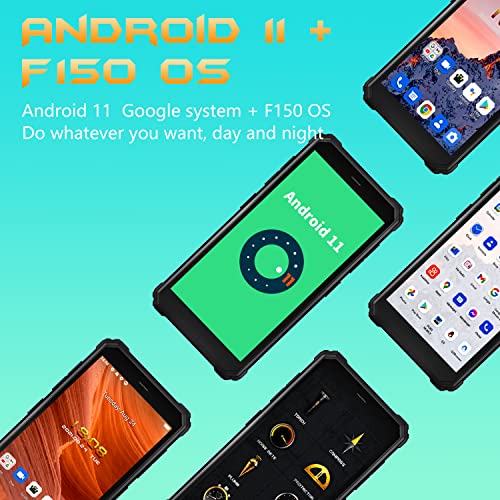 Rugged Smartphone IIIF150 H2022, IP68/69K Octa Core Android 11