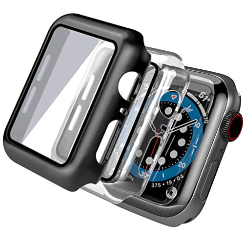 Cover Apple Watch Series 6/SE/Serie 5/Series 4 con Vetro Temperato 44mm